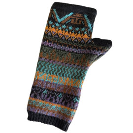 TEY-ART INC. Hand Warmer - Alpaca Blend Grace Geo Black