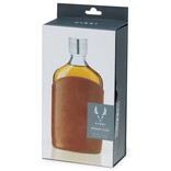 TRUEBRANDS Flask - Glass Leather Wrapped