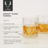 TRUEBRANDS *SET-TUMBLERS ADMIRAL S/4
