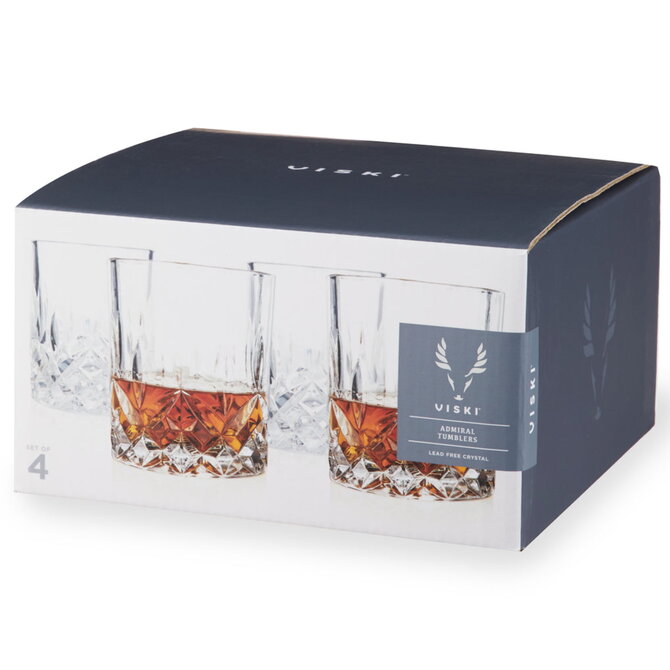 TRUEBRANDS *SET-TUMBLERS ADMIRAL S/4