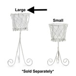 TWO'S COMPANY Posy Holder - French Wireworks Large