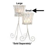 TWO'S COMPANY *POSY HLDR-FRENCH WIREWORKS SM