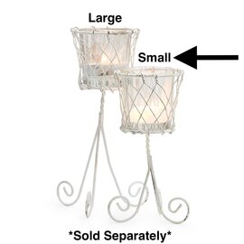 TWO'S COMPANY *POSY HLDR-FRENCH WIREWORKS SM