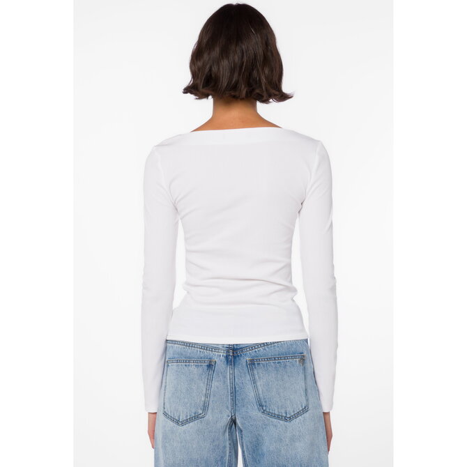 VELVET HEART Top - Leone Boatneck