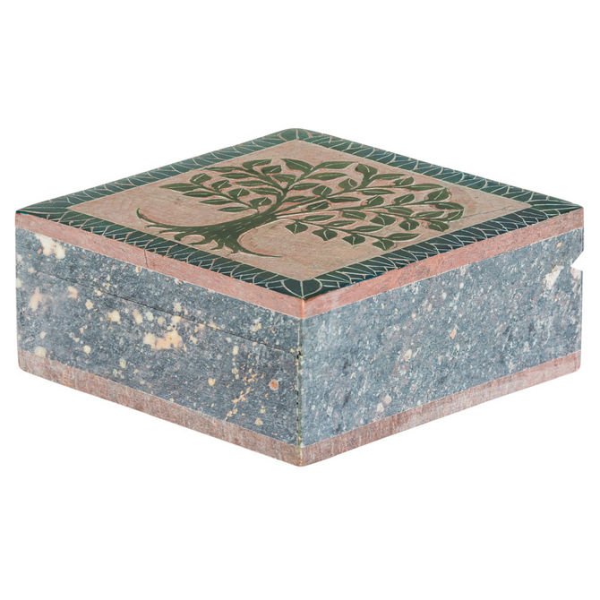 BENJAMIN INTERNATIONAL BOX-SOAPSTN TREE OF LIFE 4X4