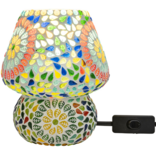 BENJAMIN INTERNATIONAL Lamp - Mosaic Glass 7"