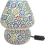 BENJAMIN INTERNATIONAL LAMP-MOSIAC GLASS 10"