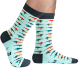 LAVLEY SOCKSPM-I'D RATHER BE FISHING