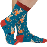 LAVLEY SOCKS-NERDY LLAMA