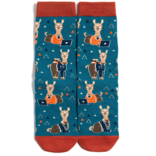 LAVLEY SOCKS-NERDY LLAMA