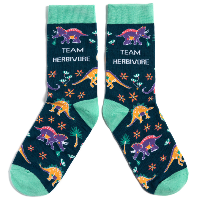LAVLEY SOCKS-TEAM HERBIVORE