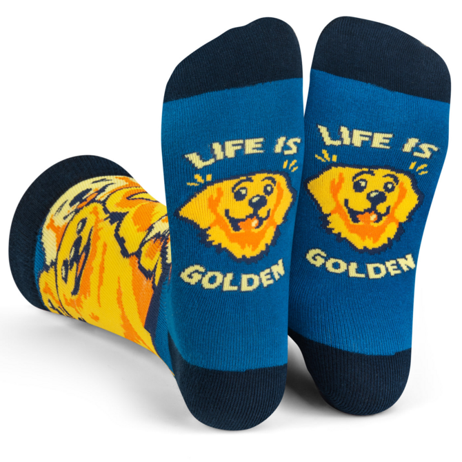 LAVLEY SOCKSM-LIFE IS GOLDEN