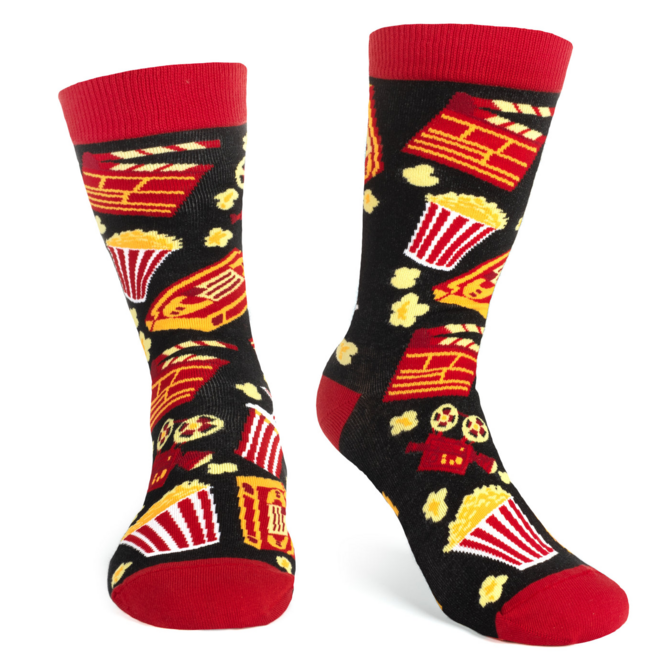 LAVLEY SOCKS-DO NOT DISTURB, WATCHING MOVIES