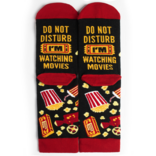 LAVLEY SOCKS-DO NOT DISTURB, WATCHING MOVIES