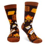 LAVLEY SOCKS-CAMPERS HAVE S'MORE FUN/KIDS