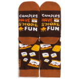 LAVLEY SOCKS-CAMPERS HAVE S'MORE FUN/KIDS