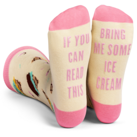 LAVLEY SOCKS-BRING ME SOME ICE CREAM