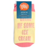 LAVLEY SOCKS-BRING ME SOME ICE CREAM