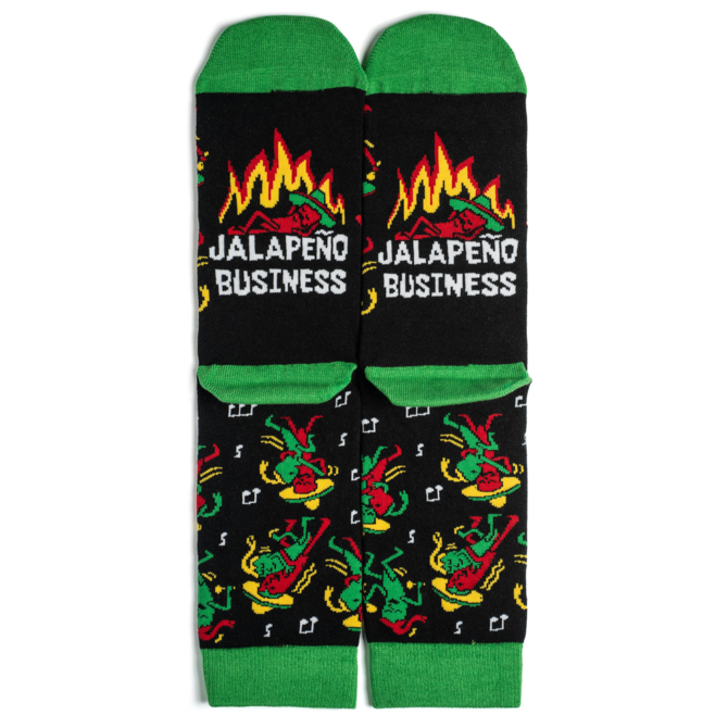 LAVLEY SOCKSM-JALAPENO BUSINESS
