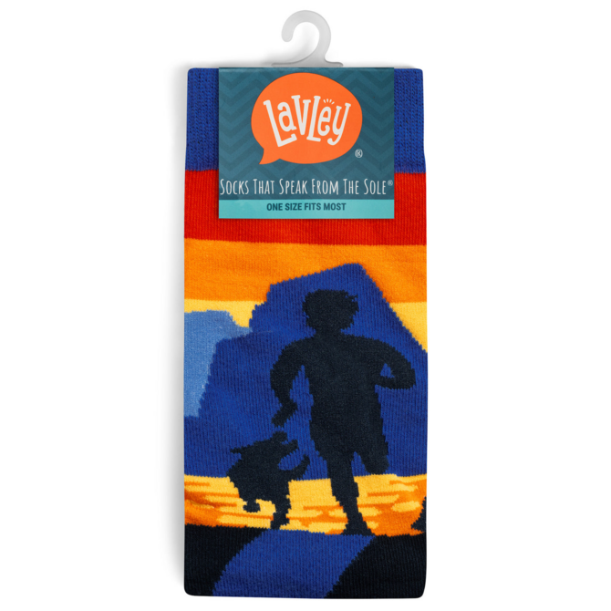 LAVLEY SOCKSM-FIND YOUR HAPPY PLACE (RUNNING)