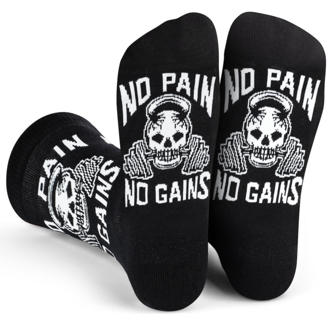 LAVLEY SOCKS-NO PAIN, NO GAIN
