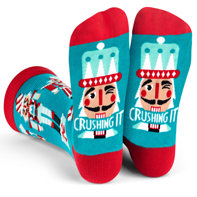 LAVLEY SOCKSM-CRUSHING IT (NUTCRACKER)