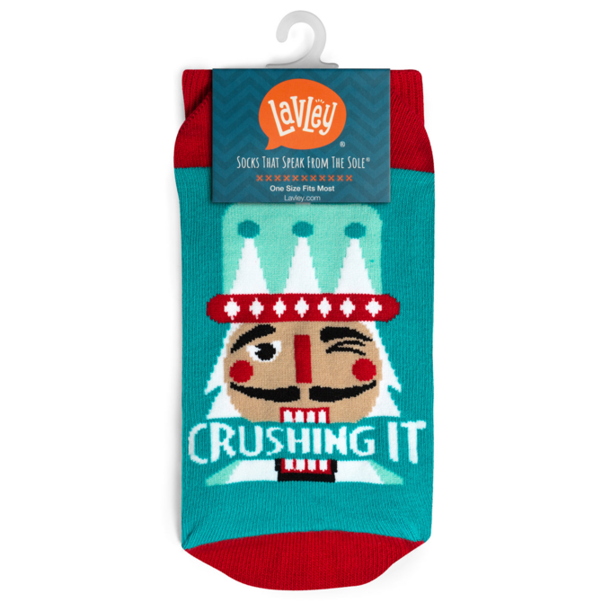 LAVLEY SOCKSM-CRUSHING IT (NUTCRACKER)