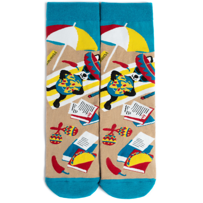 LAVLEY SOCKS-NACHO AVERAGE TEACHER