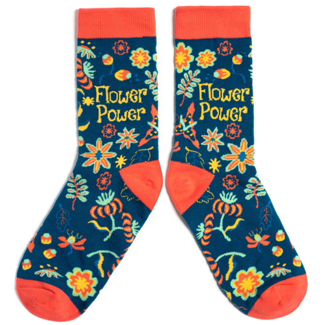 LAVLEY SOCKS-FLOWER POWER