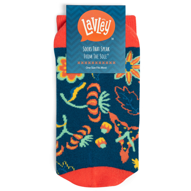 LAVLEY SOCKS-FLOWER POWER