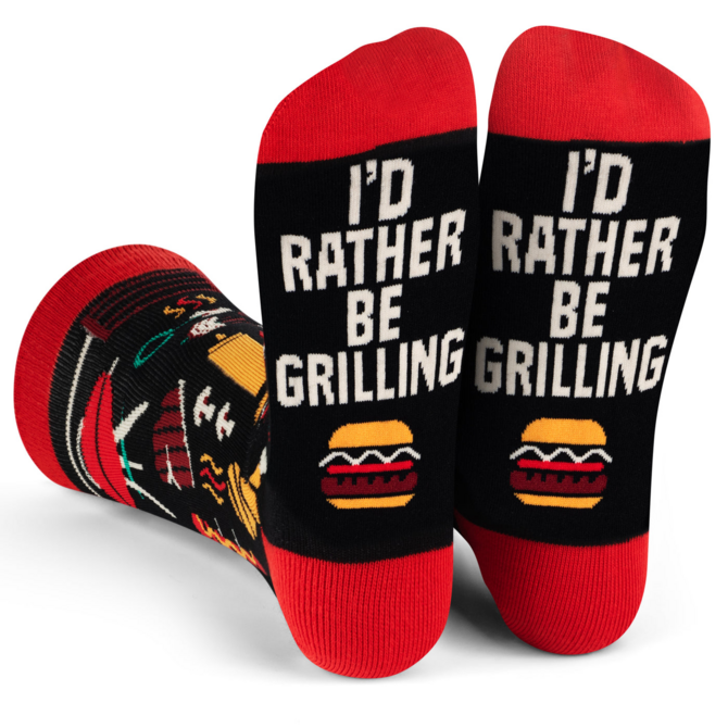 LAVLEY SOCKSM-I'D RATHER BE GRILLING