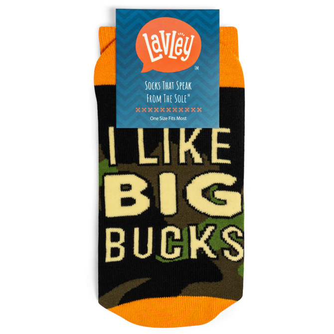 LAVLEY SOCKS-I LIKE BIG BUCKS