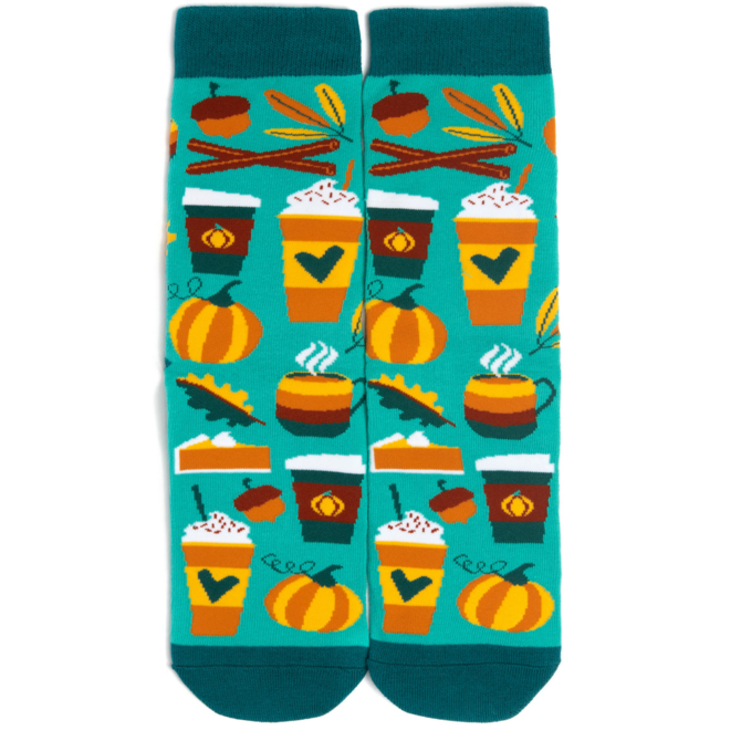 LAVLEY SOCKSM-SPICE SPICE BABY (PUMPKINS/FALL)