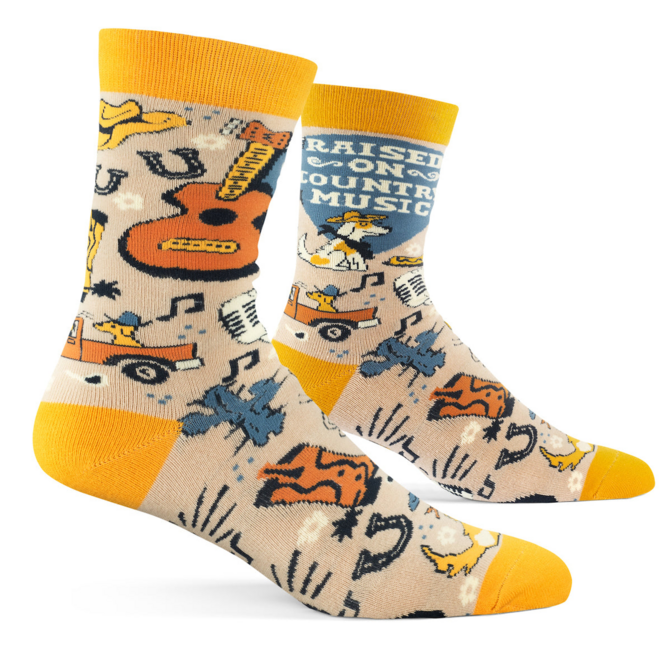 LAVLEY SOCKSM-RAISED ON COUNTRY MUSIC