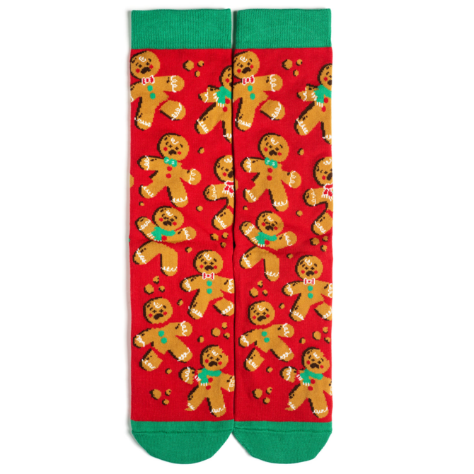 LAVLEY SOCKSM-OH SNAP (GINGERBREAD MEN)