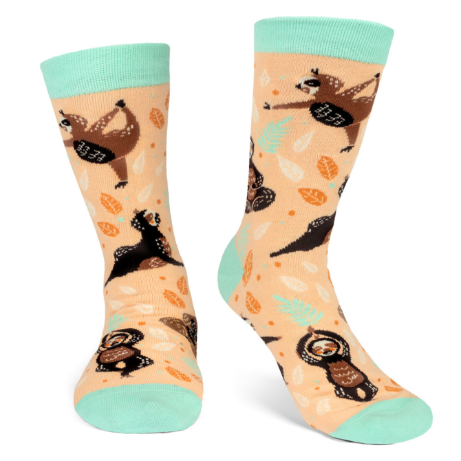 LAVLEY SOCKSM-YOGA SLOTH