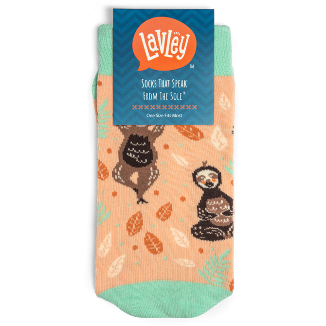 LAVLEY SOCKSM-YOGA SLOTH