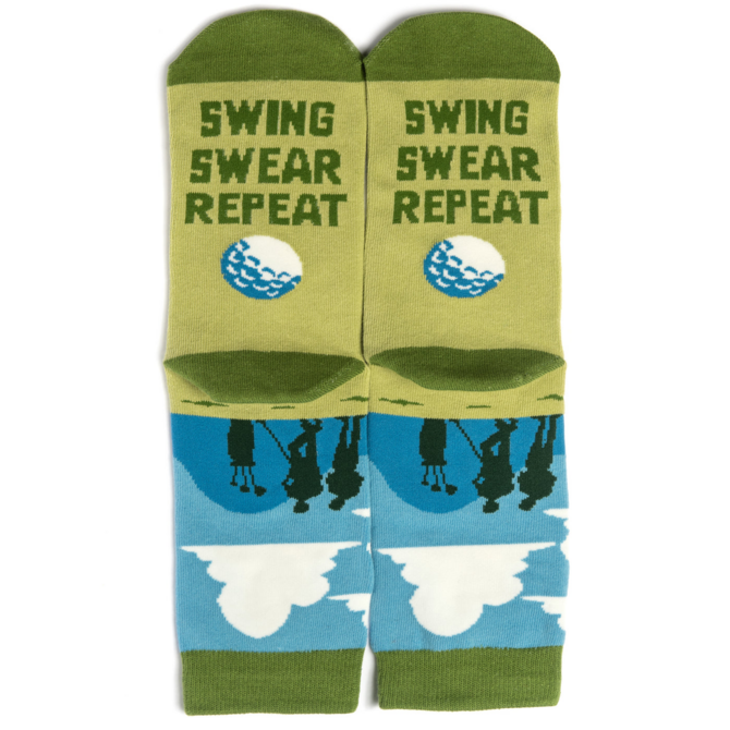 LAVLEY SOCKSM-SWING SWEAR REPEAT (GOLF)
