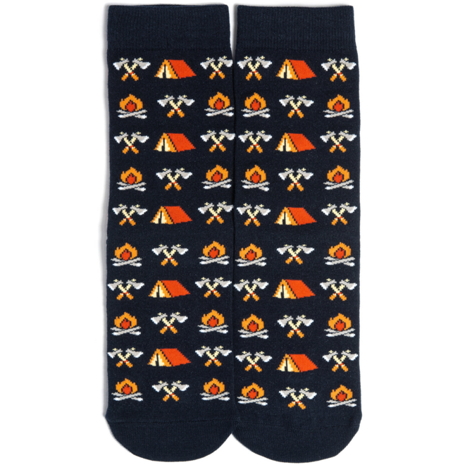 LAVLEY SOCKS-BORN TO CAMP, FORCED TO WORK