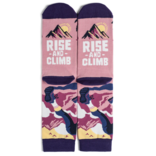 LAVLEY SOCKSPM-RISE AND CLIMB PRPL