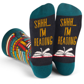 LAVLEY SOCKSPM-SHHH, I'M READING