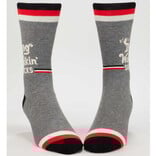 Blue Q M SOCKS-DOG WALKIN'