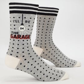 Blue Q Men's Socks - I'll Be In Garage