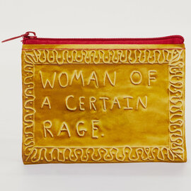 Blue Q Coin Purse - Woman Certain Rage