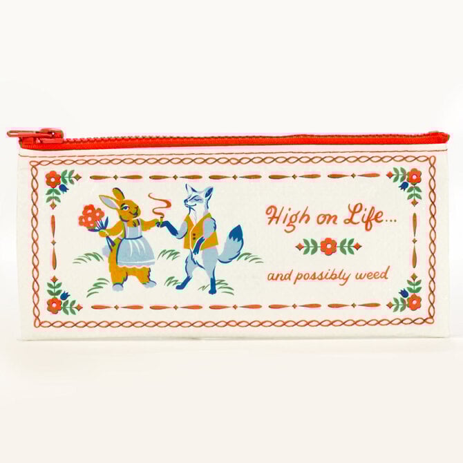 Blue Q PENIL CASE-HIGH ON LIFE