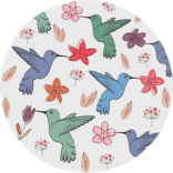 ANDREAS JAR OPNR-FLORAL HUMMER SILICONE