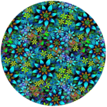 ANDREAS Jar Opener - Electric Flowers Silicone