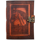 BENJAMIN INTERNATIONAL Journal - Horse Leather 5x7