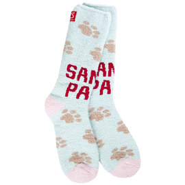 Crescent Sock Company Socks - Santa Paws