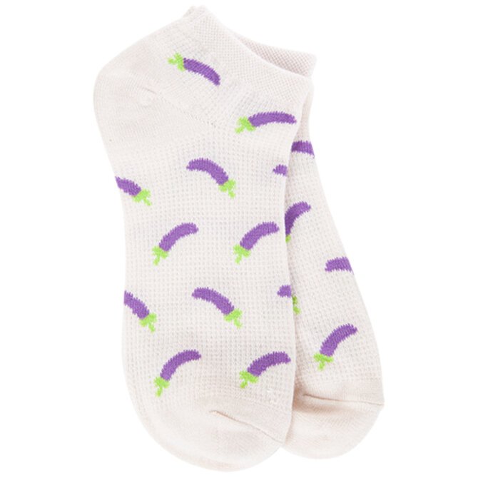Crescent Sock Company SOCKS-EGGPLANT